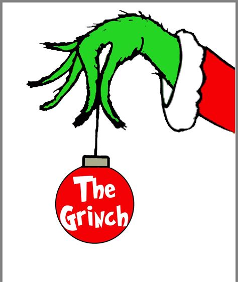 Free Printable Grinch Template